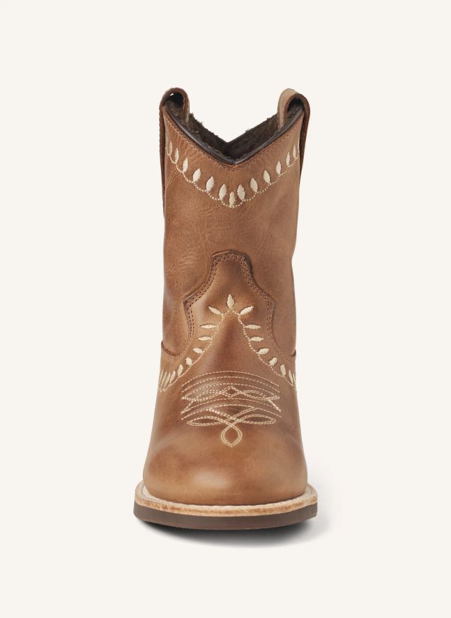 Bottes Basses Nœuds | Cognac