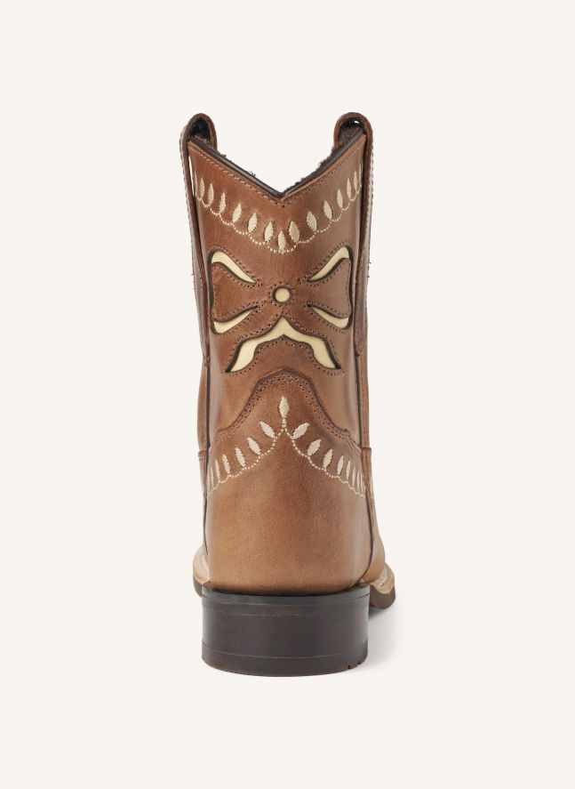 Bottes Basses Nœuds | Cognac