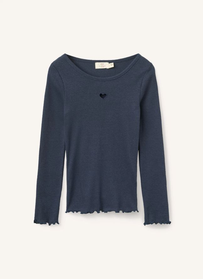 T-shirt Cœur Modal | Bleu marine