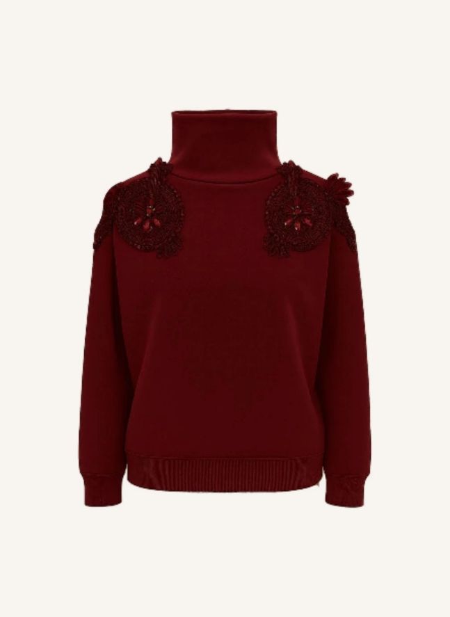 Sweat Jacques Turttle Jersey | Bordeaux