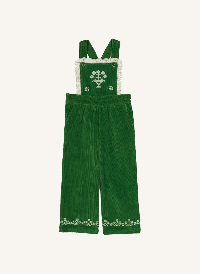 Salopette Missy Velours Côtelé | Vert