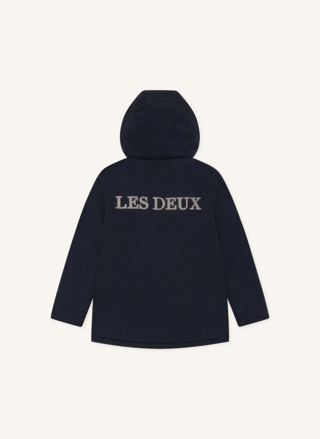Chaqueta acolchada «Les Deux Fibres Recyclées» | Azul Marino