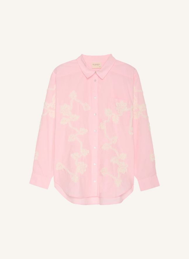Blouse Rose Coton Bio | Rose pâle