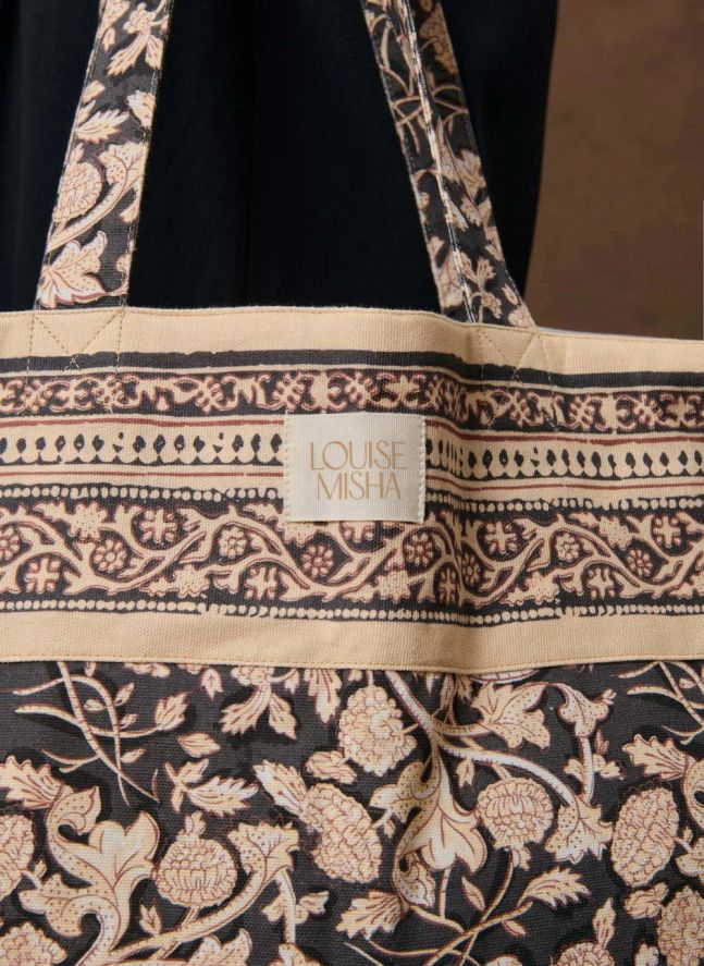 Tote Bag Beverly Coton Bio | Noir