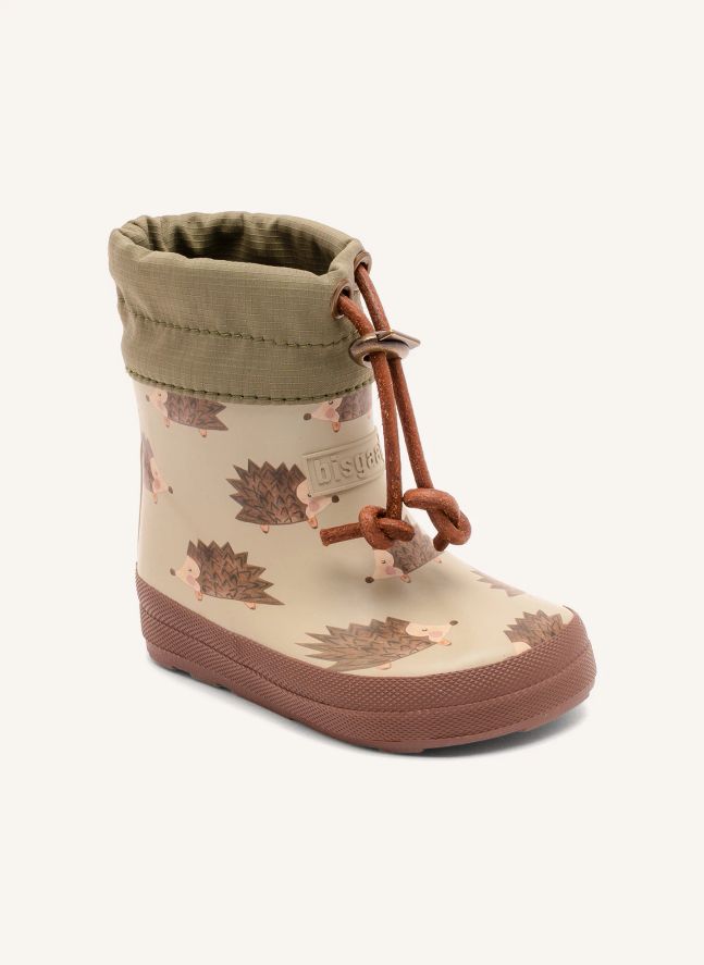 Bottes de Pluie Barefoot Hérissons | Marron