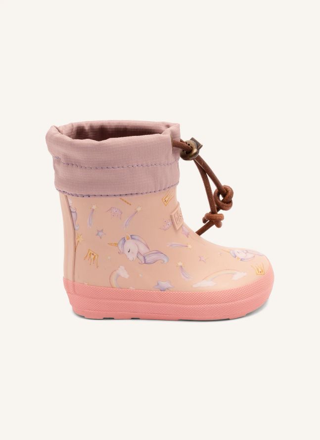 Bottes de Pluie Barefoot Licornes | Rose