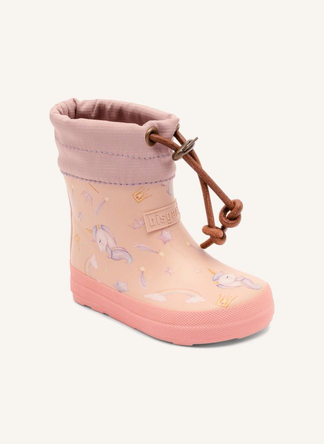 Bottes de Pluie Barefoot Licornes | Rose