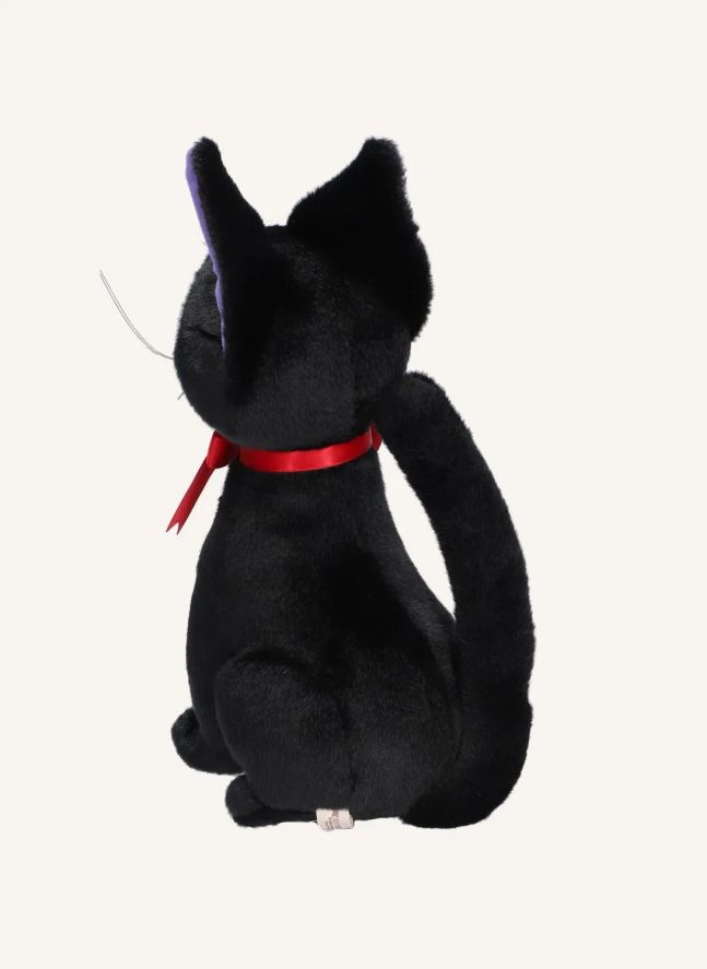 Jiji Sitting Plush Toy - Kiki, the Little Witch | Black