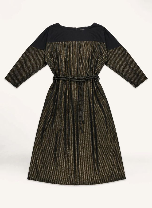 Remie Cotton Dress | Black