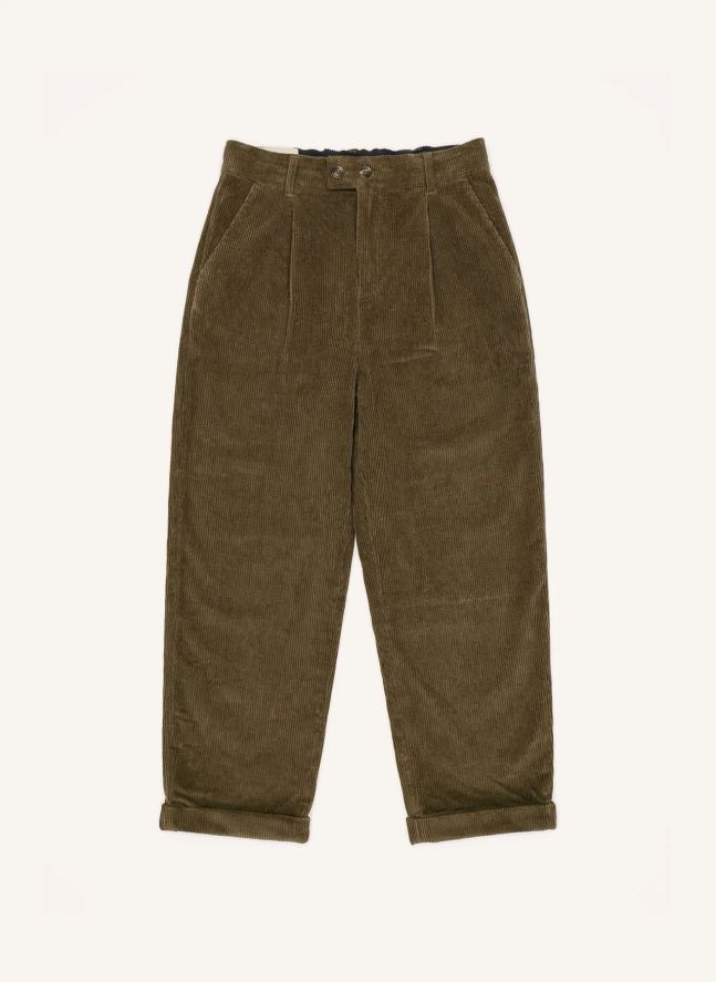 Wool Prom Pants | Bronze