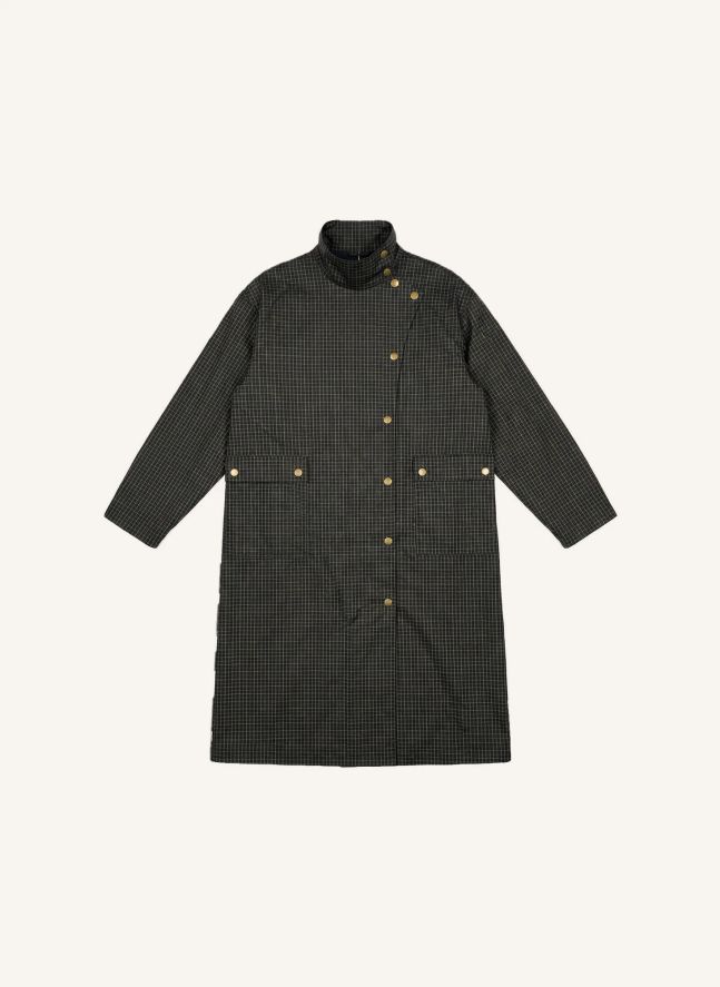 Veeper Cotton Coat | Black