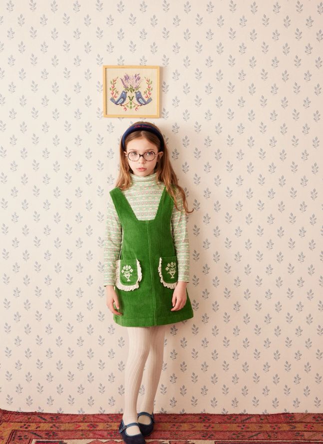 Col Roulé Twiggy Chats Coton Bio | Turquoise