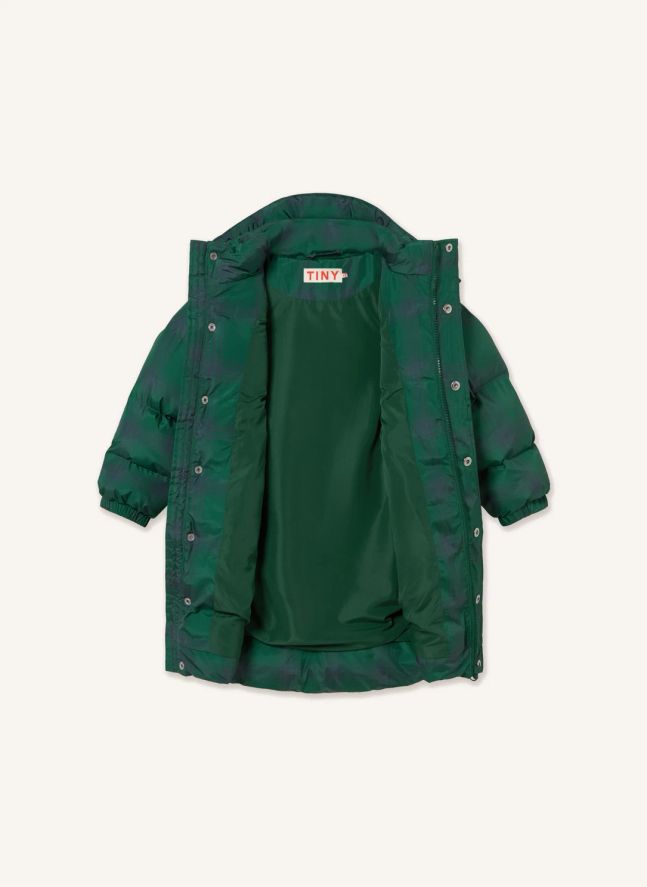 Doudoune Tartan | Vert