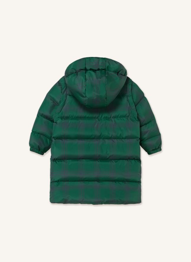 Doudoune Tartan | Vert