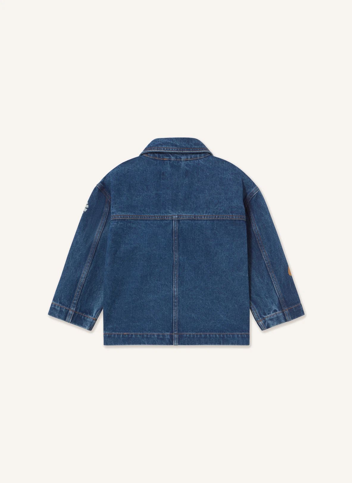 Veste Pommes Denim | Bleu- Image produit n°5