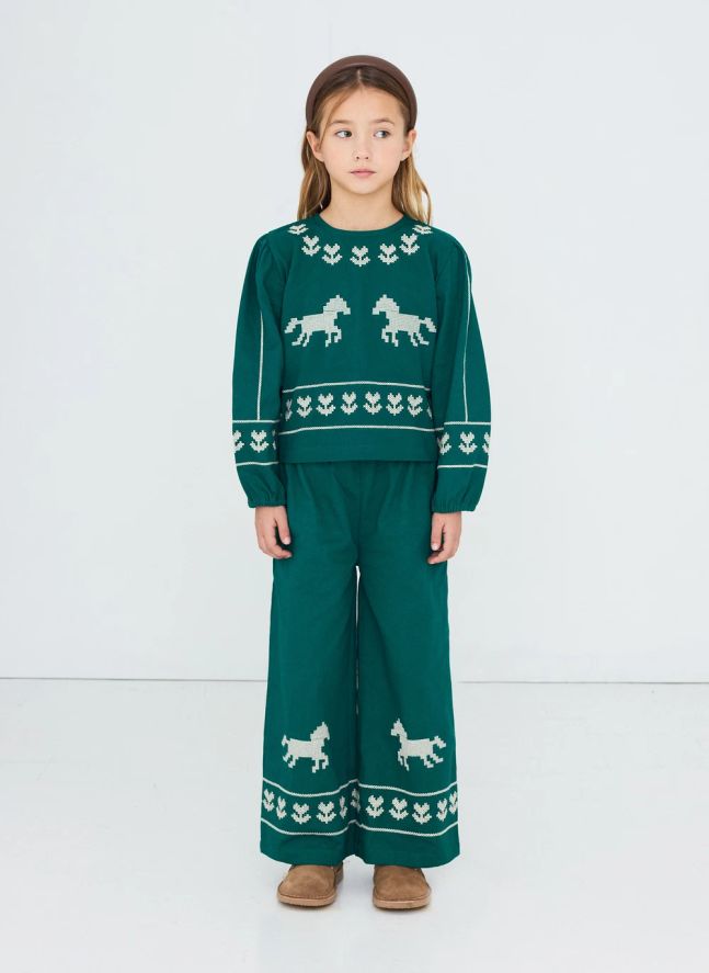 Pantalon Chevaux | Vert