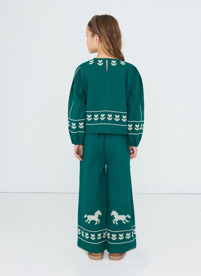 Pantalon Chevaux | Vert
