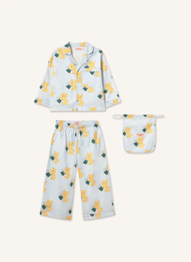 Pyjama Oursons | Bleu pâle
