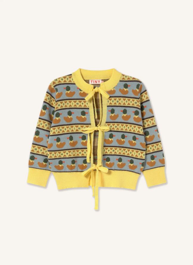 Gilet Canards Laine | Jaune