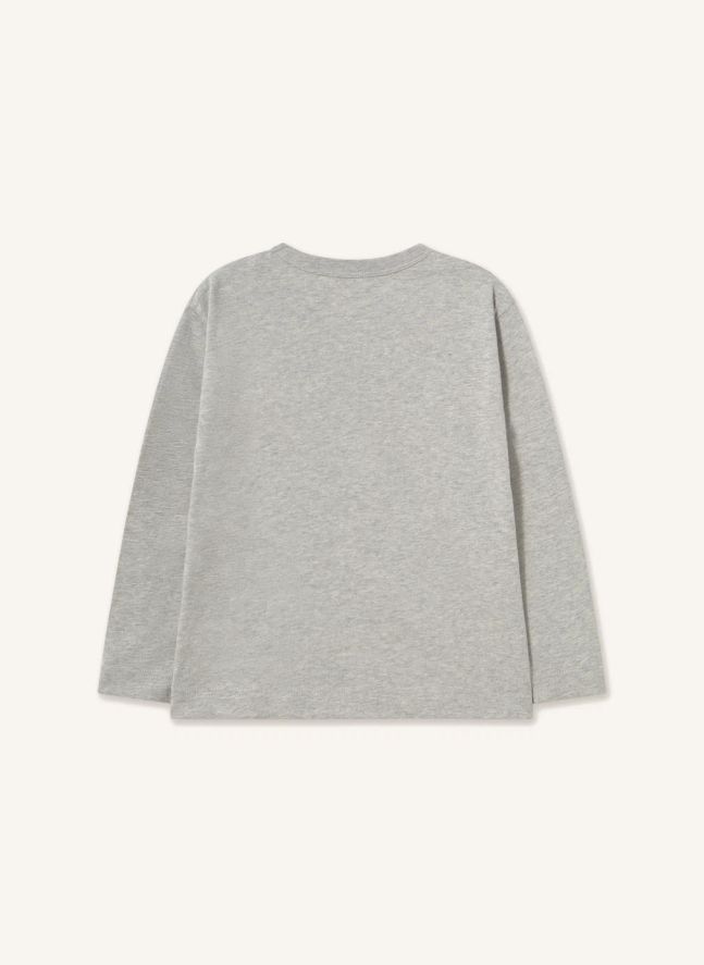 T-shirt Chiens Coton Bio | Gris chiné