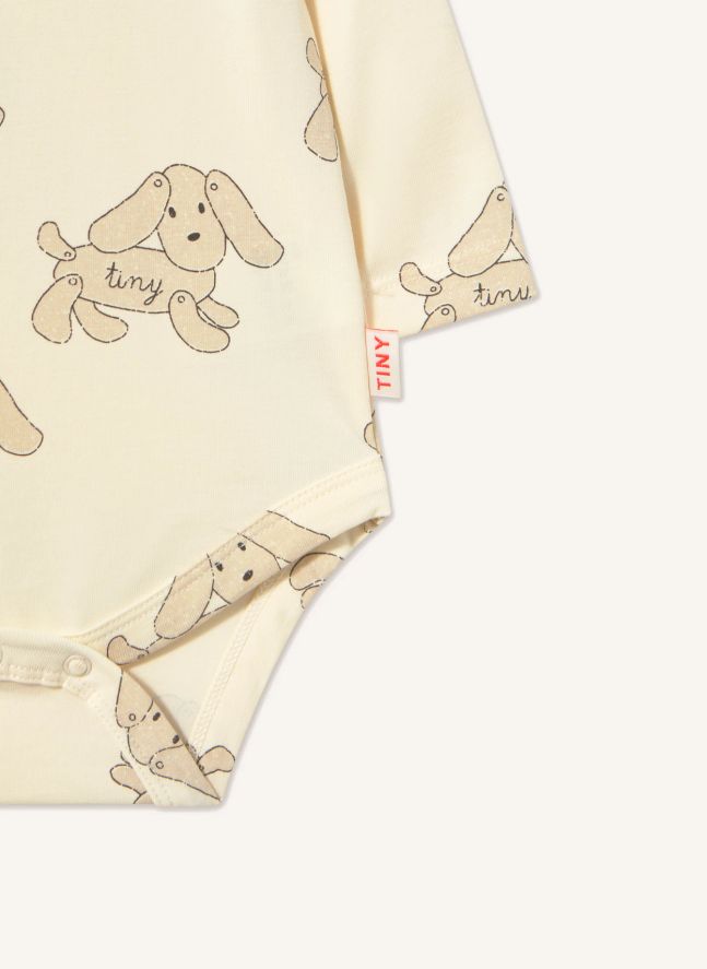 Body Chiens Coton Bio | Ecru