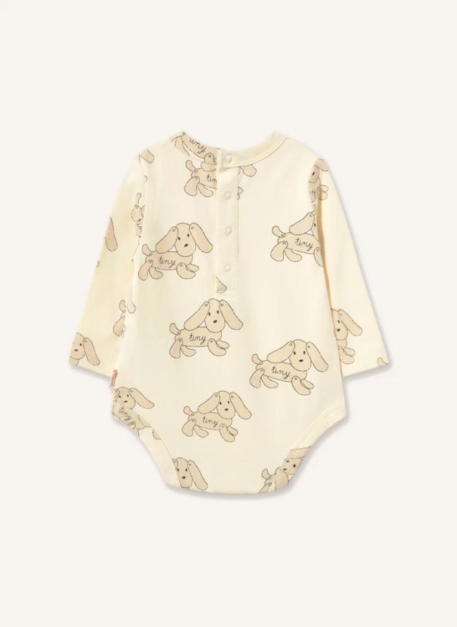 Body Chiens Coton Bio | Ecru