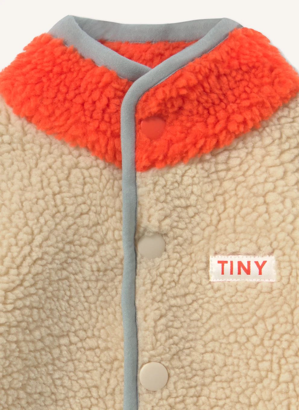 Pilote Façon Sherpa Colorblock | Rose- Image produit n°1