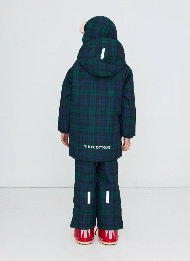 Veste de Ski Carreaux | Vert
