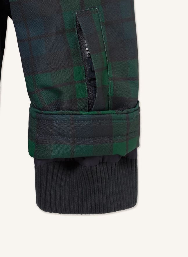 Veste de Ski Carreaux | Vert