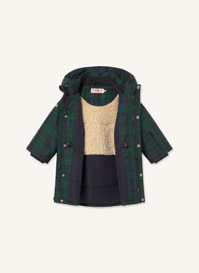 Veste de Ski Carreaux | Vert