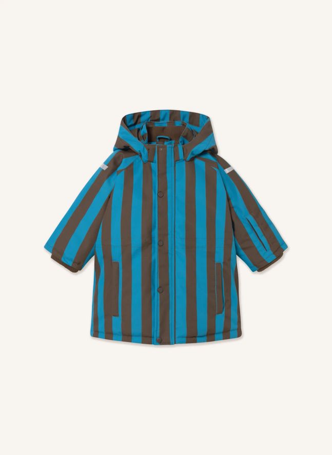 Veste de Ski Rayée | Bleu