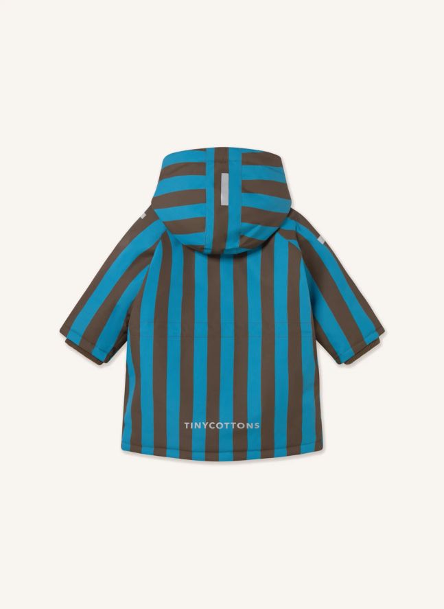 Veste de Ski Rayée | Bleu
