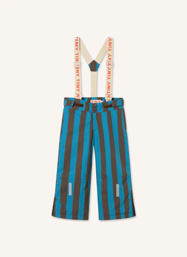 Pantalon de Ski Rayé | Bleu