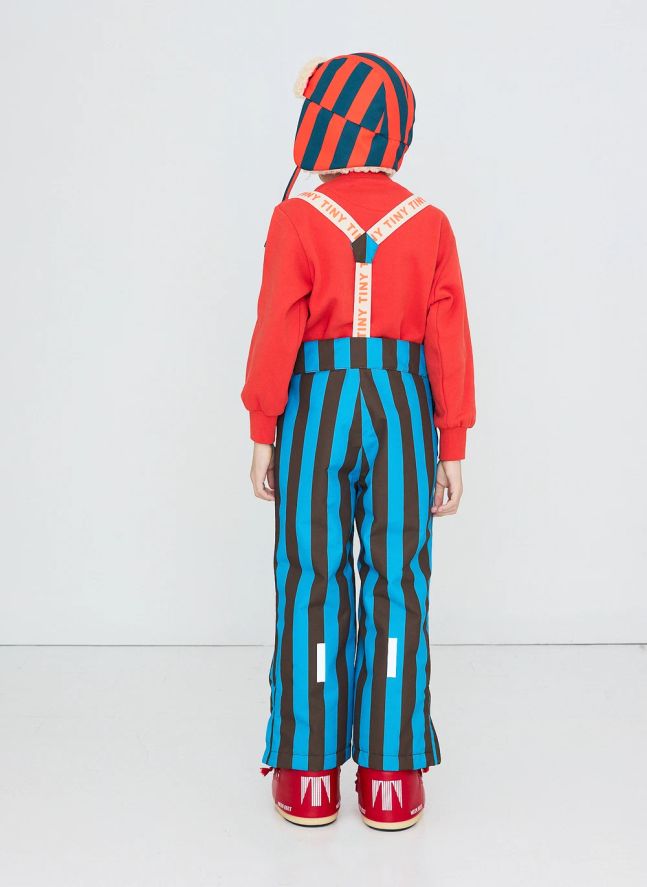 Pantalon de Ski Rayé | Bleu