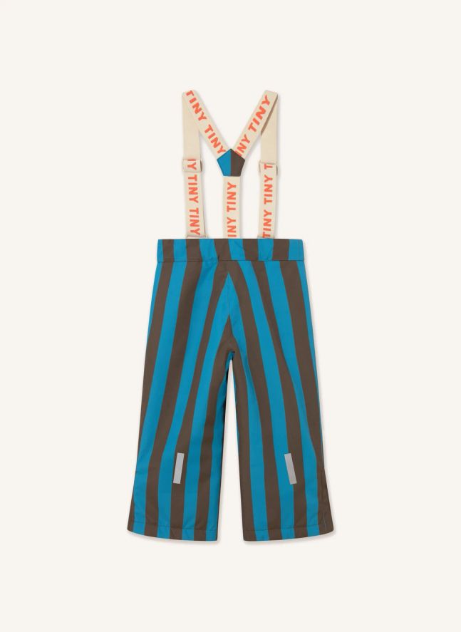Pantalon de Ski Rayé | Bleu