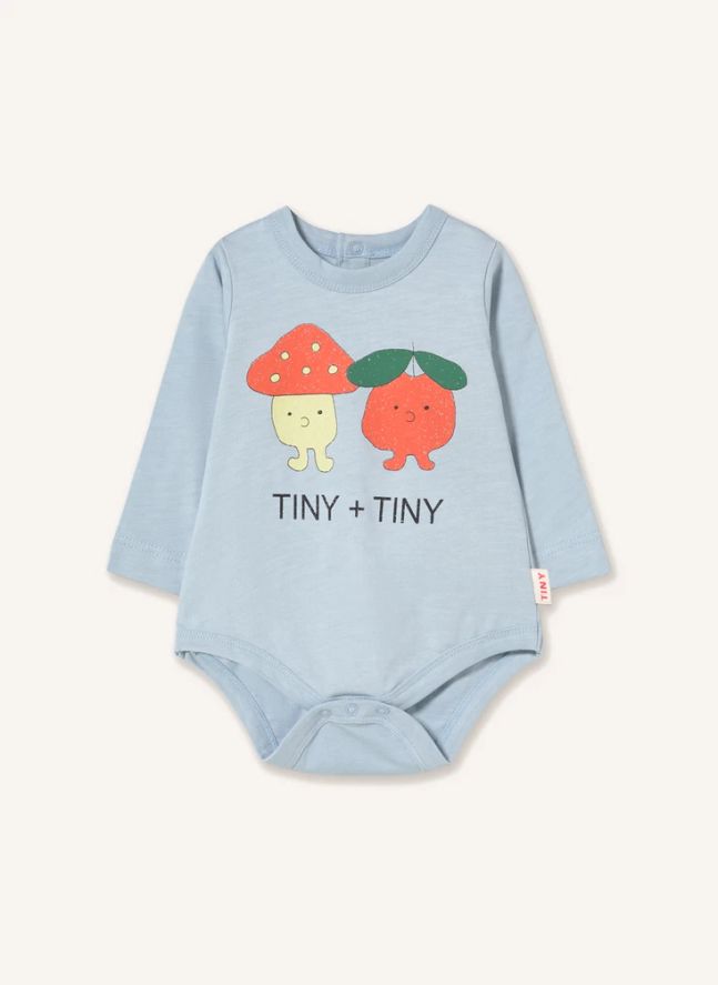 Body Tiny & Tiny Coton Bio | Bleu ciel