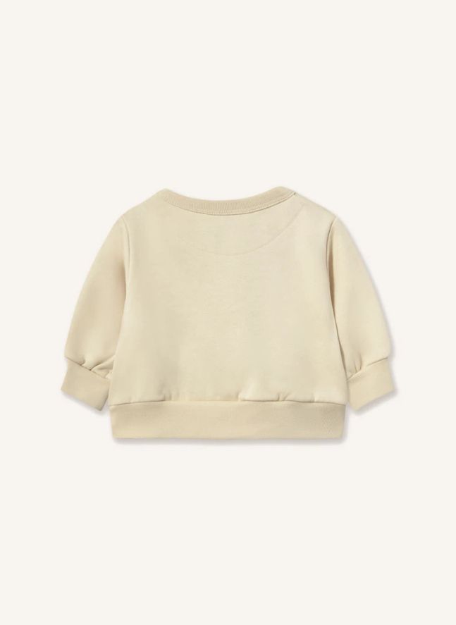 Sweat Ourson Coton Bio | Crème