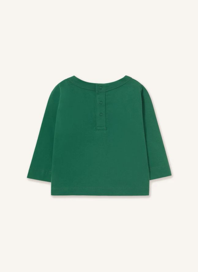 T-shirt Chiens Coton Bio Bébé | Vert
