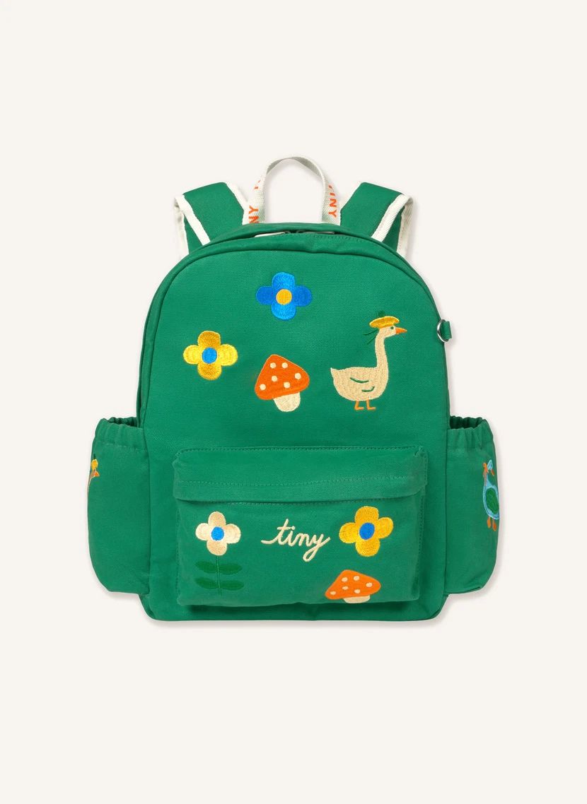 Sac à Dos Champignons | Vert- Image produit n°0