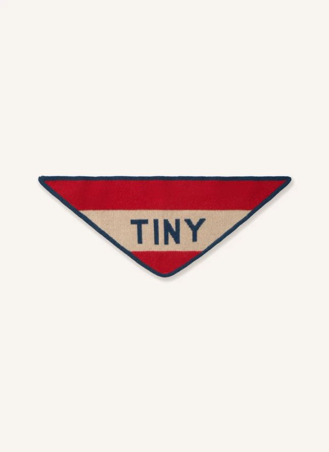 Foulard Tiny Laine | Rouge