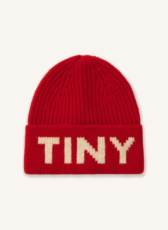 Bonnet Tiny Laine | Rouge