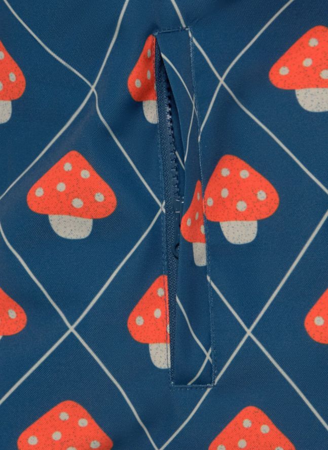 Veste de Ski Champignons | Bleu