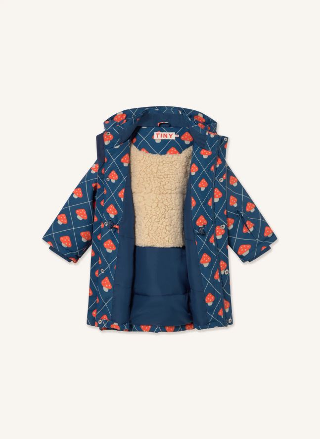 Veste de Ski Champignons | Bleu