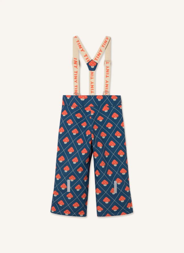Pantalon de Ski Champignons | Bleu