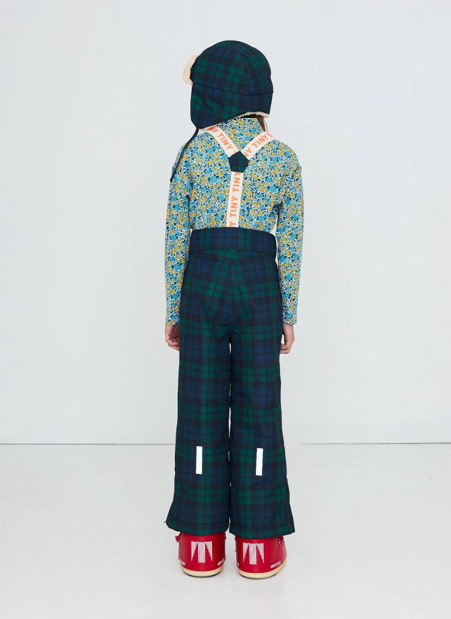 Pantalon de Ski Carreaux | Vert