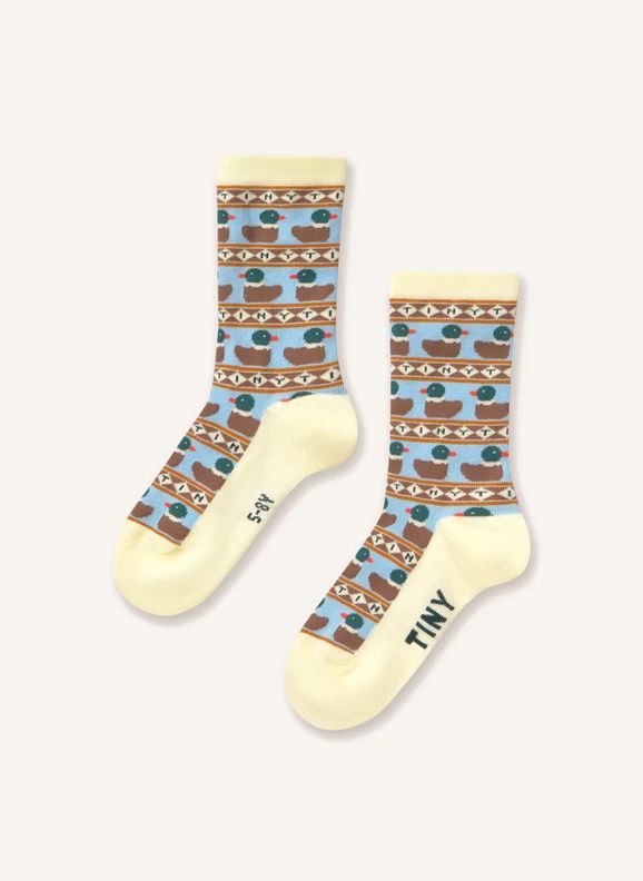 Chaussettes Canards | Jaune