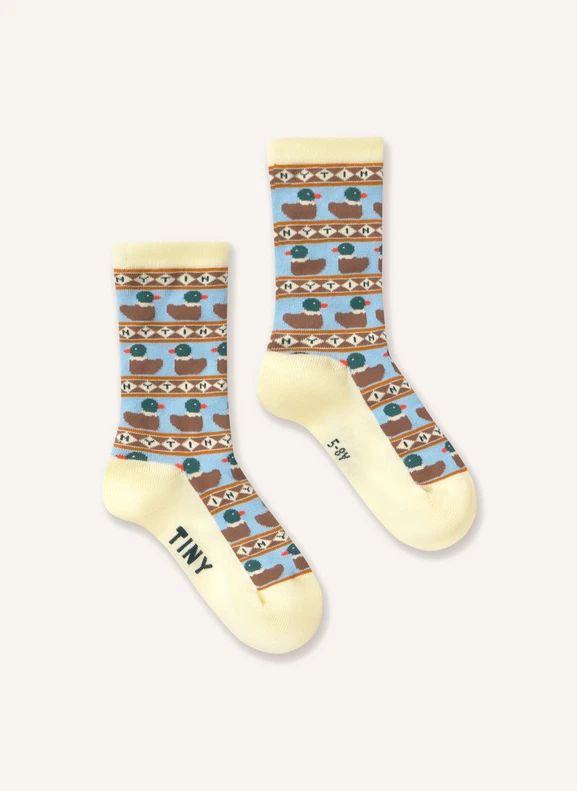 Chaussettes Canards | Jaune