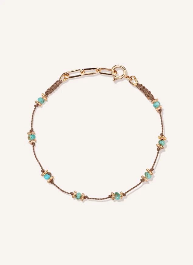 Bracelet Lotus Turquoise | Bleu