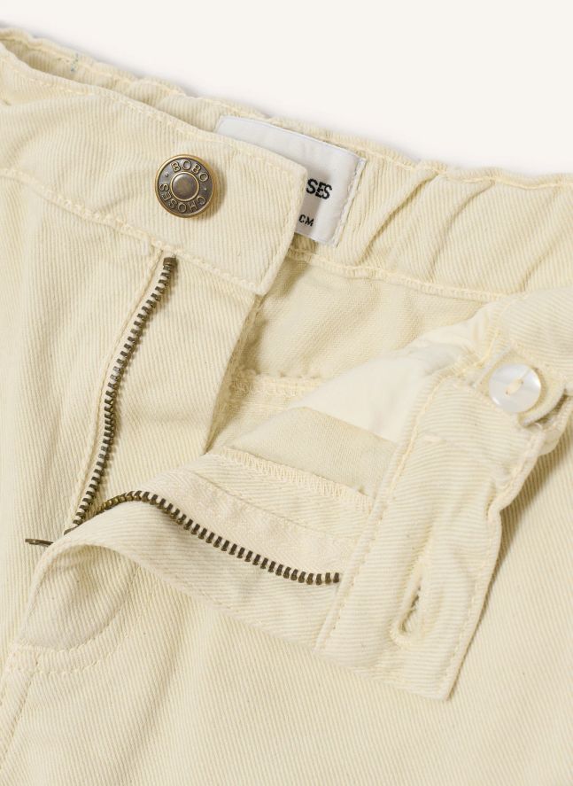 Pantalon Fantômes Twill Coton Bio | Ecru