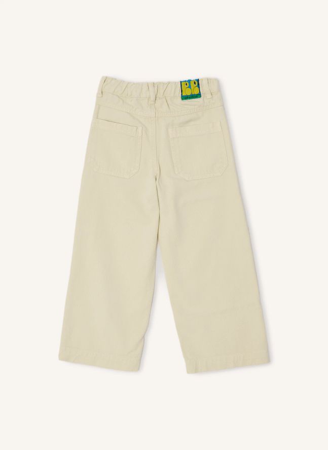 Pantalon Fantômes Twill Coton Bio | Ecru